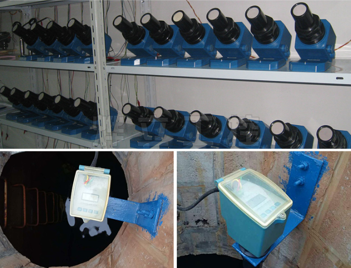 超聲波液位計(jì)現(xiàn)場(chǎng)實(shí)物圖