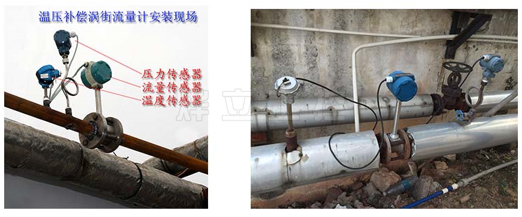 渦街流量計現場安裝