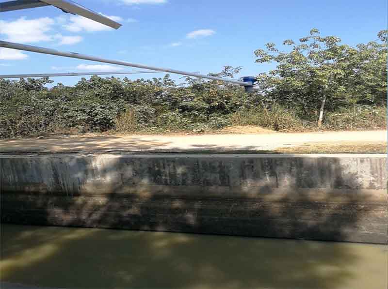 分體式超聲波液位計測河道水位