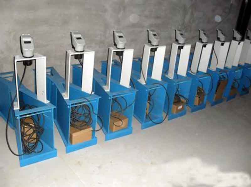 超聲波液位計支架安裝示意圖