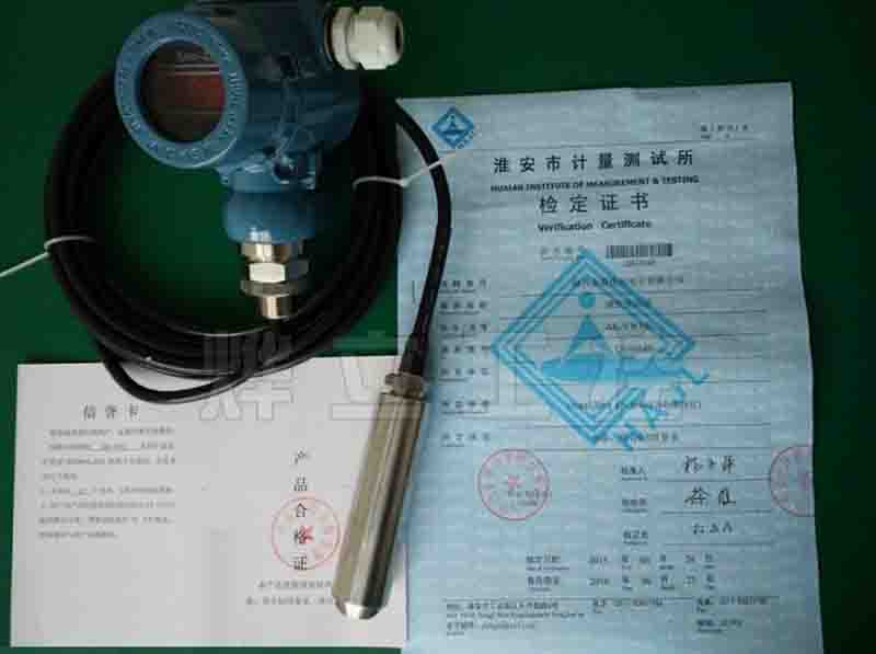 投入式液位計(jì)送檢報(bào)告